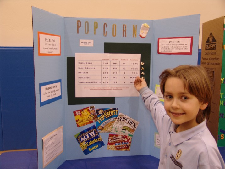 3rd Grade Science Fair Project